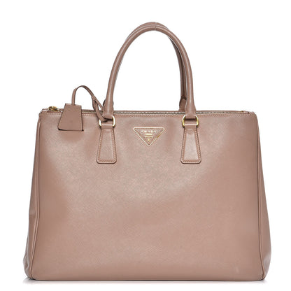 Prada Saffiano Large Galleria Double Zip Tote Cammeo 1 of 17