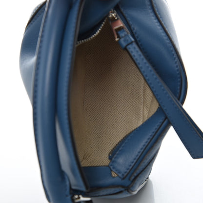 Loewe Calfskin Mini Puzzle Bag Blue 7 of 8