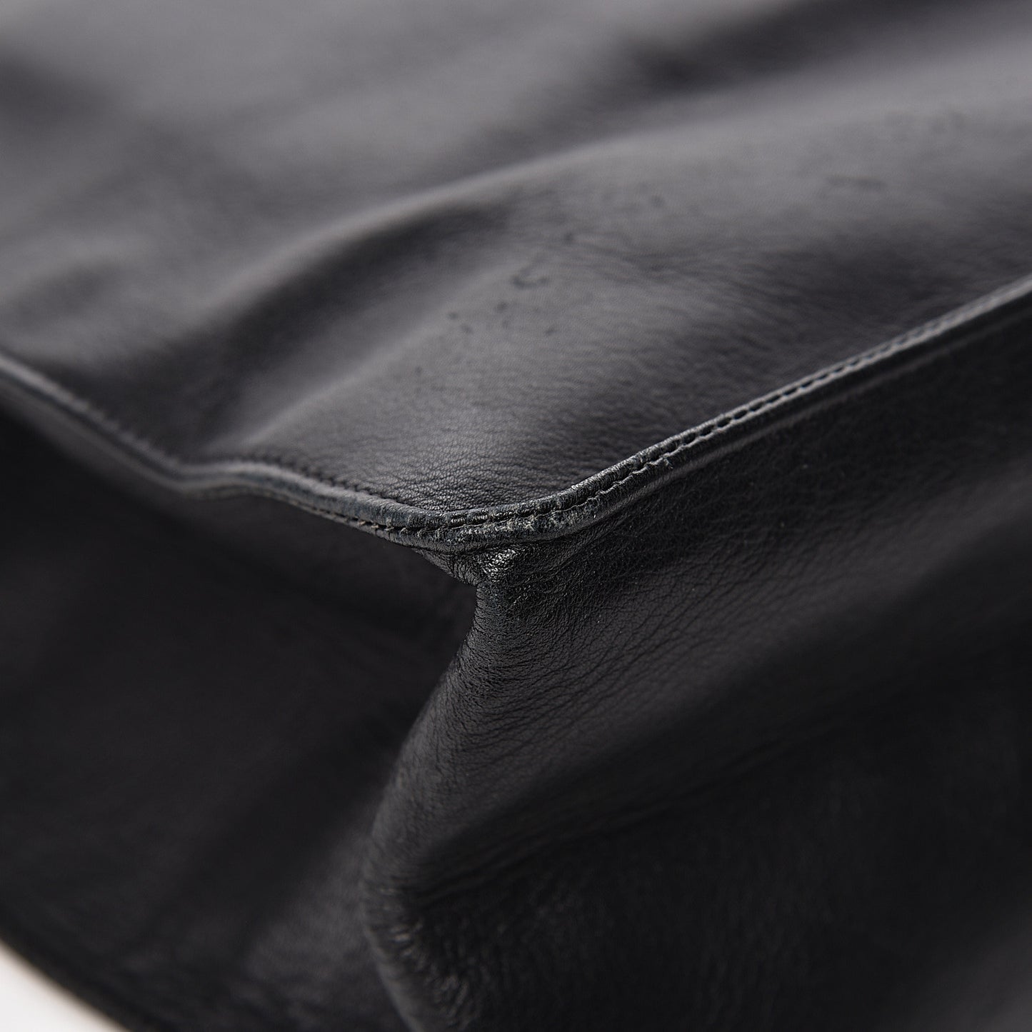 Calfskin CC Tote Black