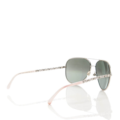 Chanel Chain Sunglasses 4194-Q White 3 of 9
