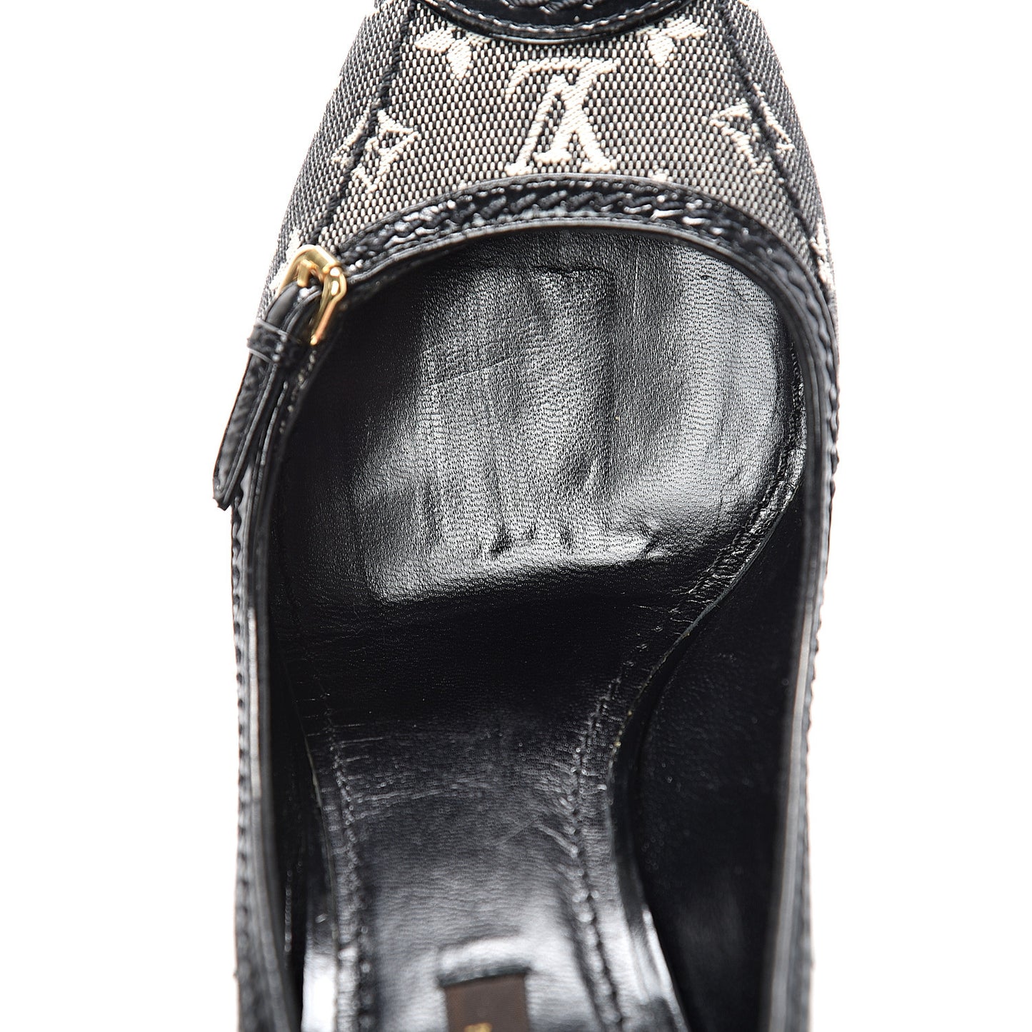 Mini Monogram Luxembourg Pumps 38.5 Gris