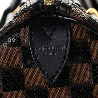 Louis Vuitton Damier Paillettes Speedy 30 Black 11 of 11