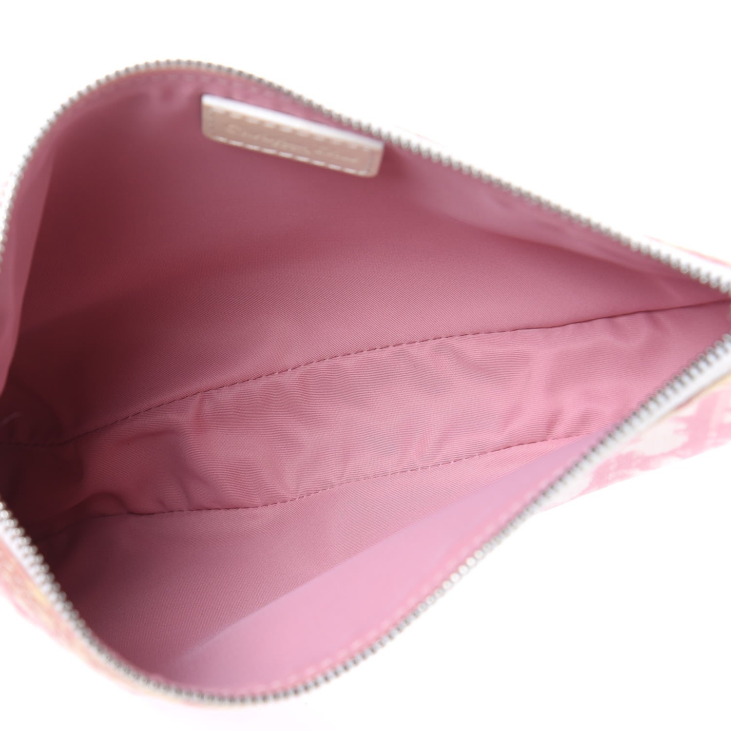 Christian Dior Monogram Mini Saddle Pochette Pink 5 of 15