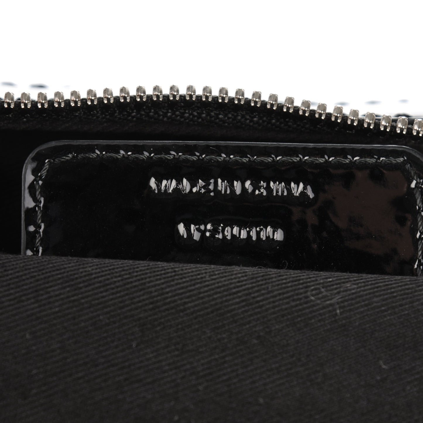 Sequin Patent Small Nightingale Black