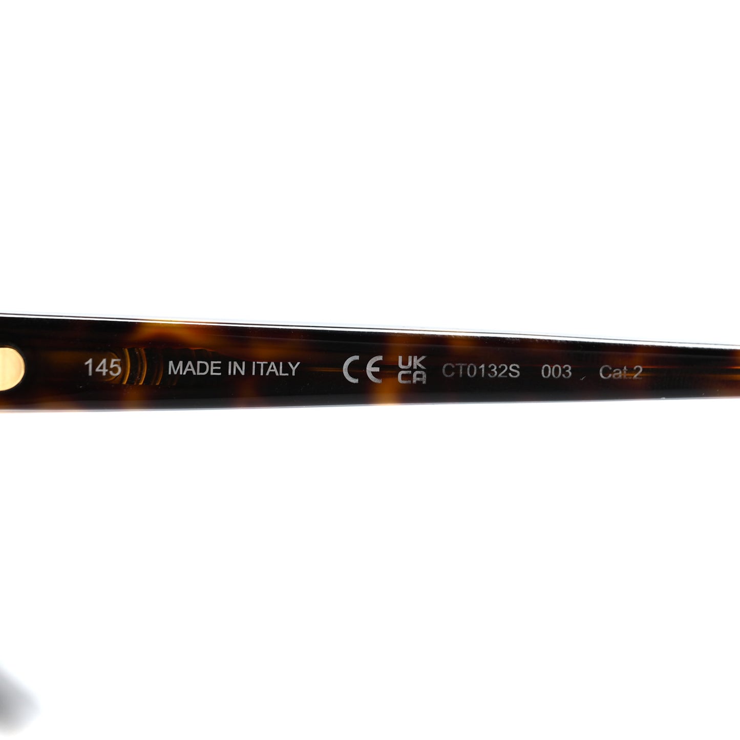 Acetate C Decor Sunglasses CT0132S Tortoise