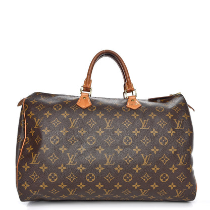 Louis Vuitton Monogram Speedy 40 1 of 12