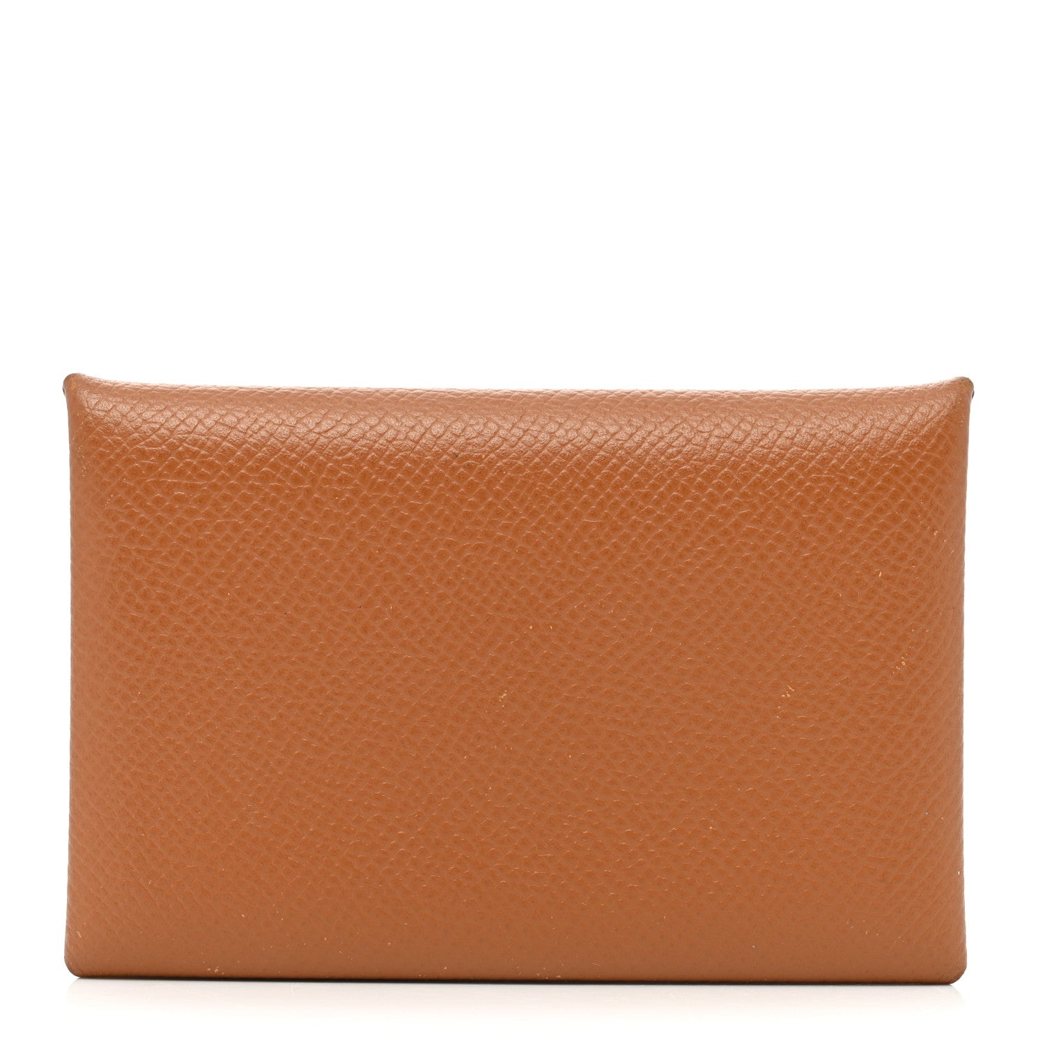 Hermes Epsom Calvi Card Case Gold 1 of 9
