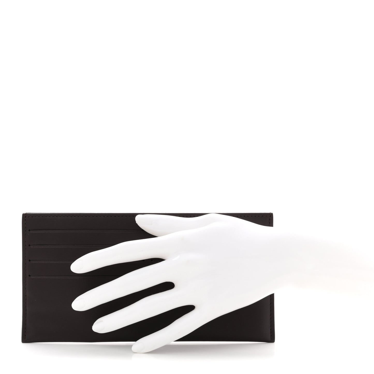 Calfskin Felicie Card Holder Insert Amarante