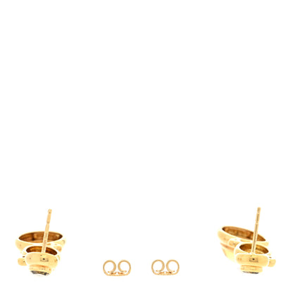 David Yurman 18K Yellow Gold Diamond Citrine Smoky Quartz Prasiolite Mosaic Drop Earrings 3 of 4
