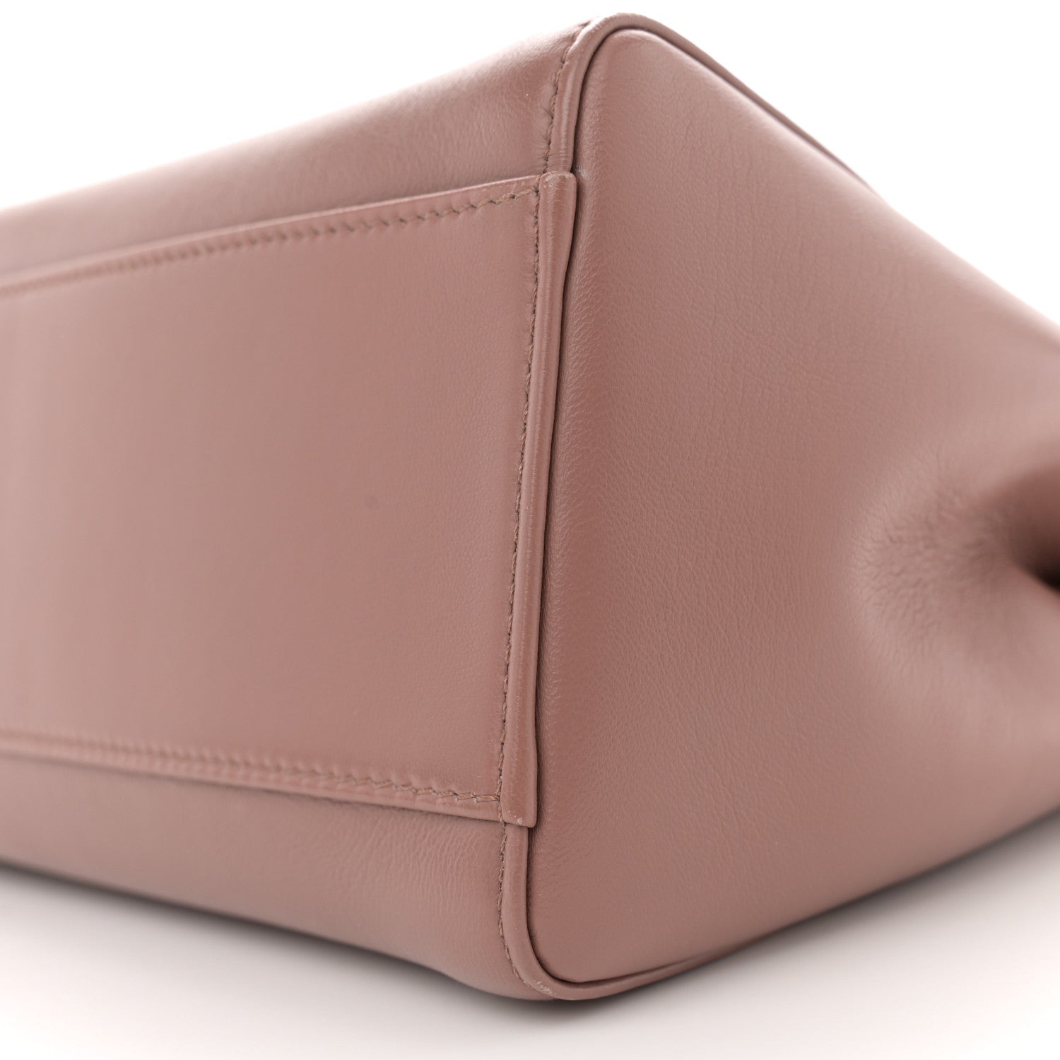 Fendi Nappa Colorblock Mini Peekaboo Iconic Satchel English Rose Plaster Oxigen 10 of 11