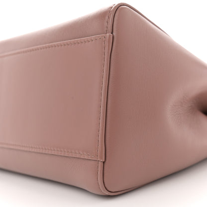 Fendi Nappa Colorblock Mini Peekaboo Iconic Satchel English Rose Plaster Oxigen 10 of 11