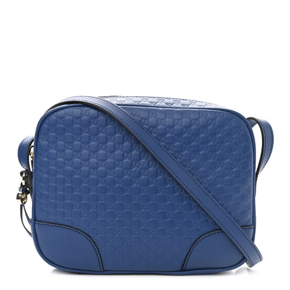 Gucci Soft Microguccissima Mini Bree Messenger Bag Caspian 1 of 11