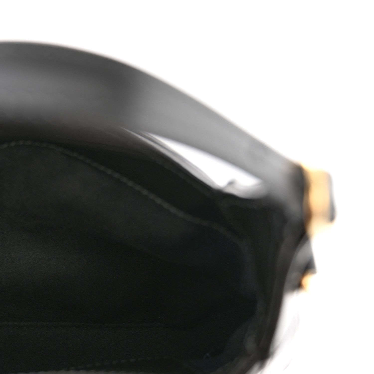 Gucci New Canvas Charisma Calfskin Crystal GG Monogram Mini Jackie 1961 Hobo Black 5 of 12