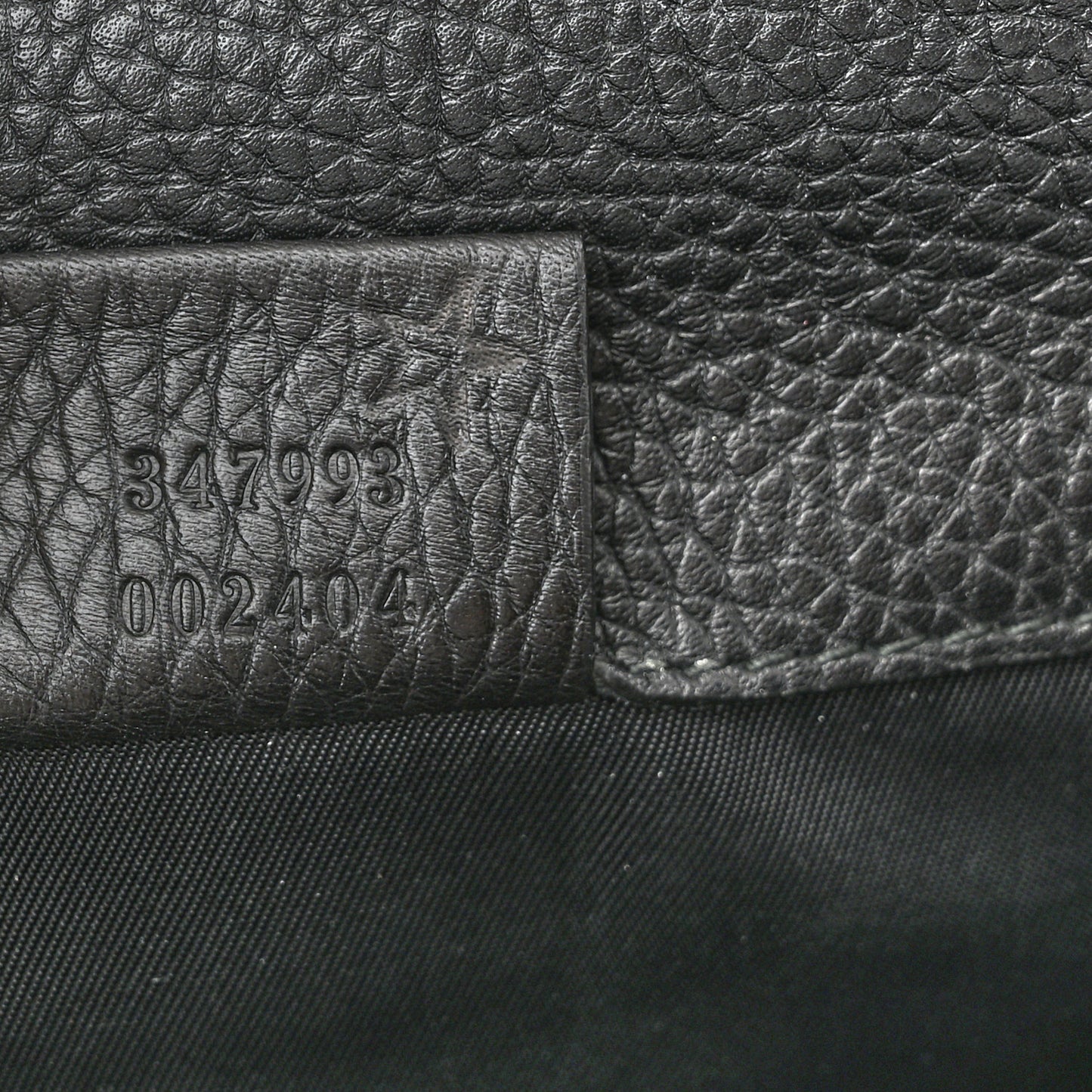 Pebbled Calfskin Soho Flap Belt Bag Black