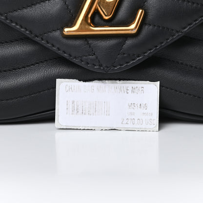 Louis Vuitton Calfskin New Wave Chain MM Black 12 of 12