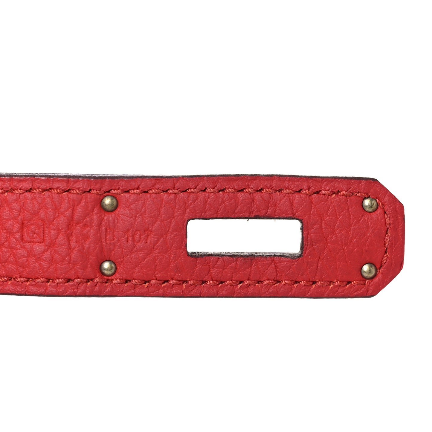 Togo Birkin 35 Rouge Casaque