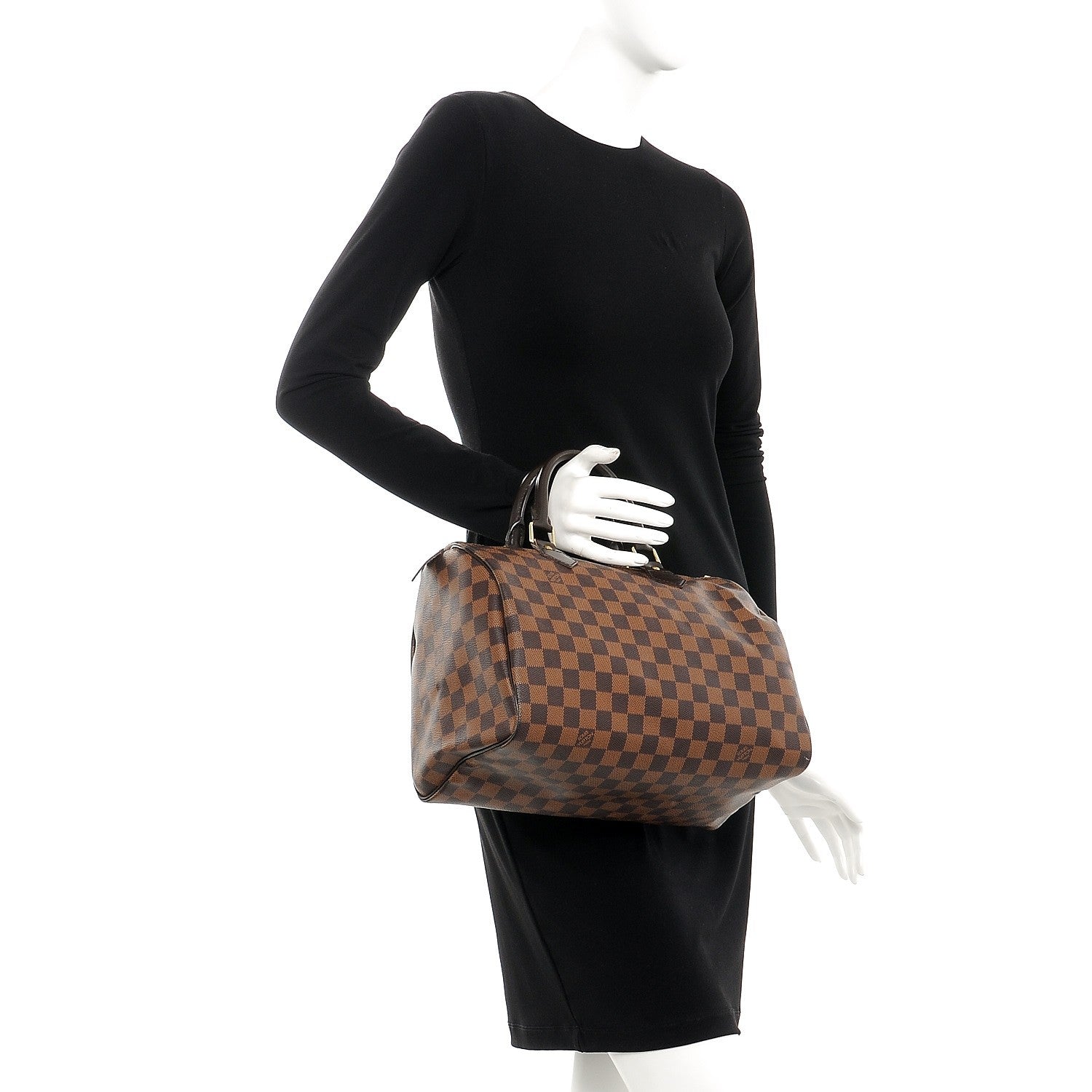 Louis Vuitton Damier Ebene Speedy 30 2 of 11
