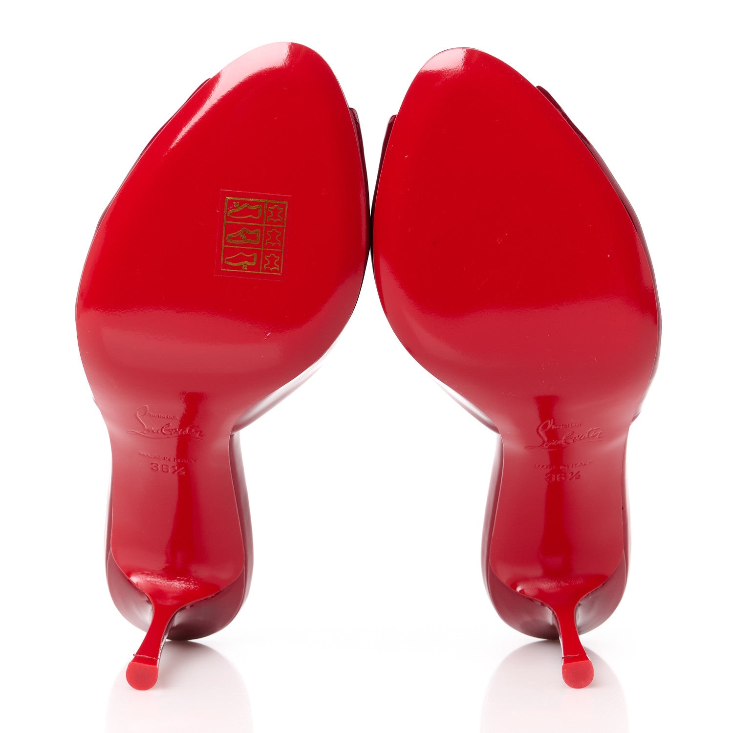 Christian Louboutin Patent Psychic Me Dolly 85 Sandals 36.5 Loubi 5 of 7