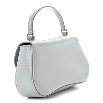 Celine Shiny Calfskin Teen Lola Bag Ice Blue 3 of 10