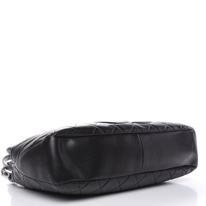 Chanel Caviar Quilted Timeless CC Soft Tote Black 4 of 10