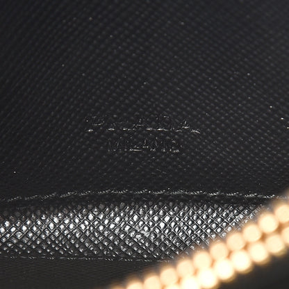 Prada Saffiano Metal Wristlet Black 6 of 9