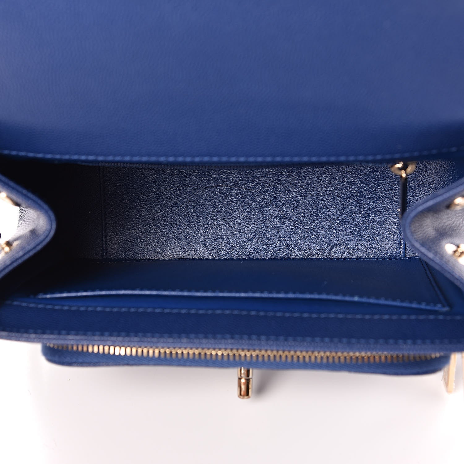 Chanel Caviar Quilted Mini Business Affinity Flap Blue 5 of 11