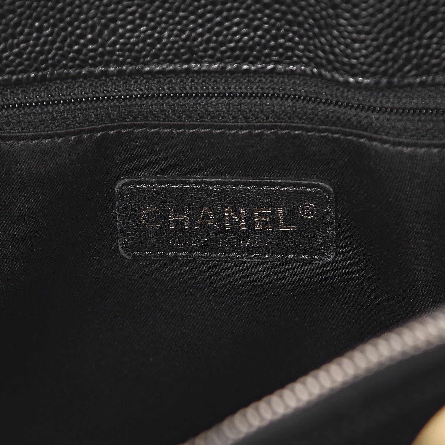 Chanel Caviar Quilted Grand Shopping Tote GST Black 6 of 9