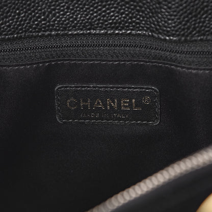 Chanel Caviar Quilted Grand Shopping Tote GST Black 6 of 9