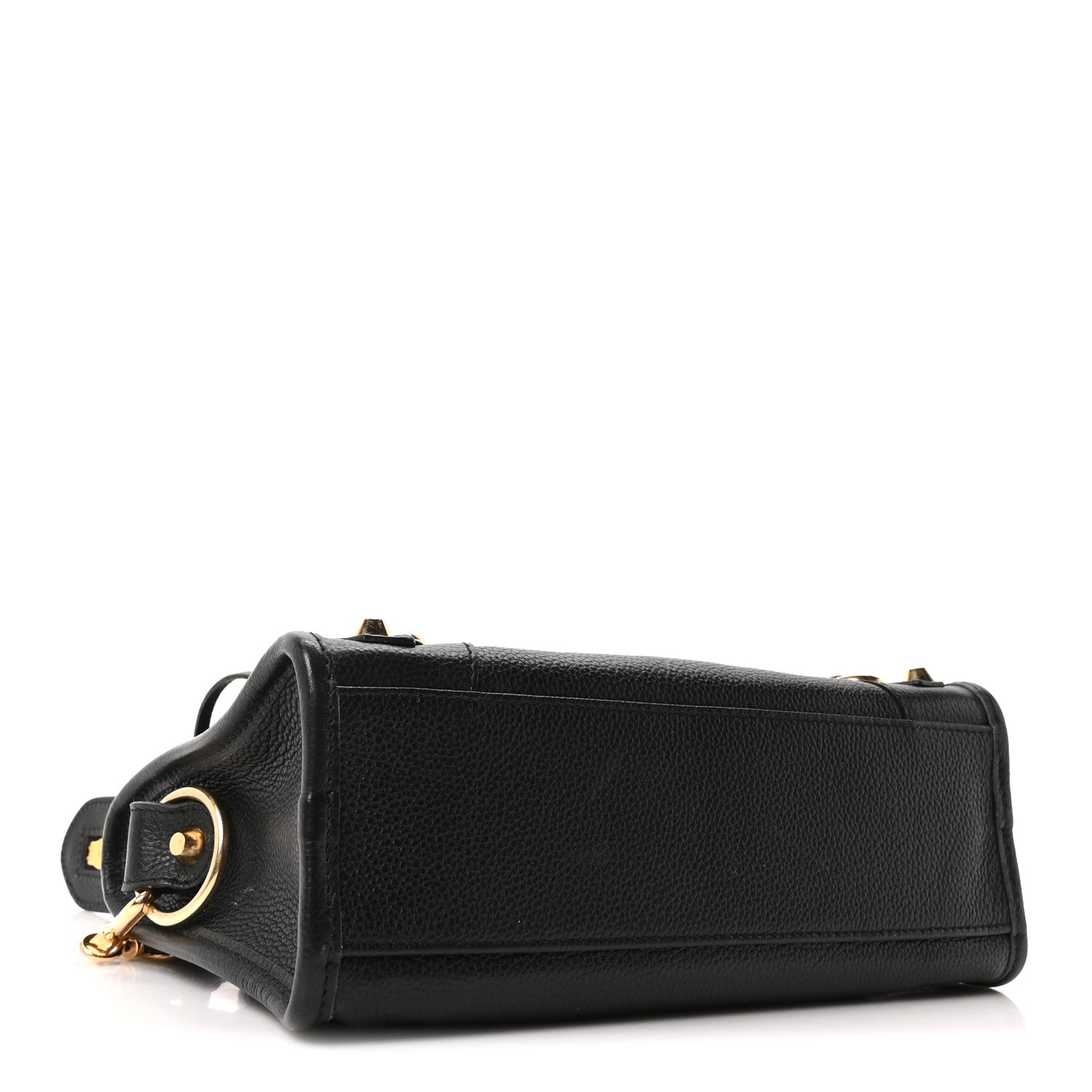 Balenciaga Agneau Classic Gold Hardware Mini City Black 5 of 11