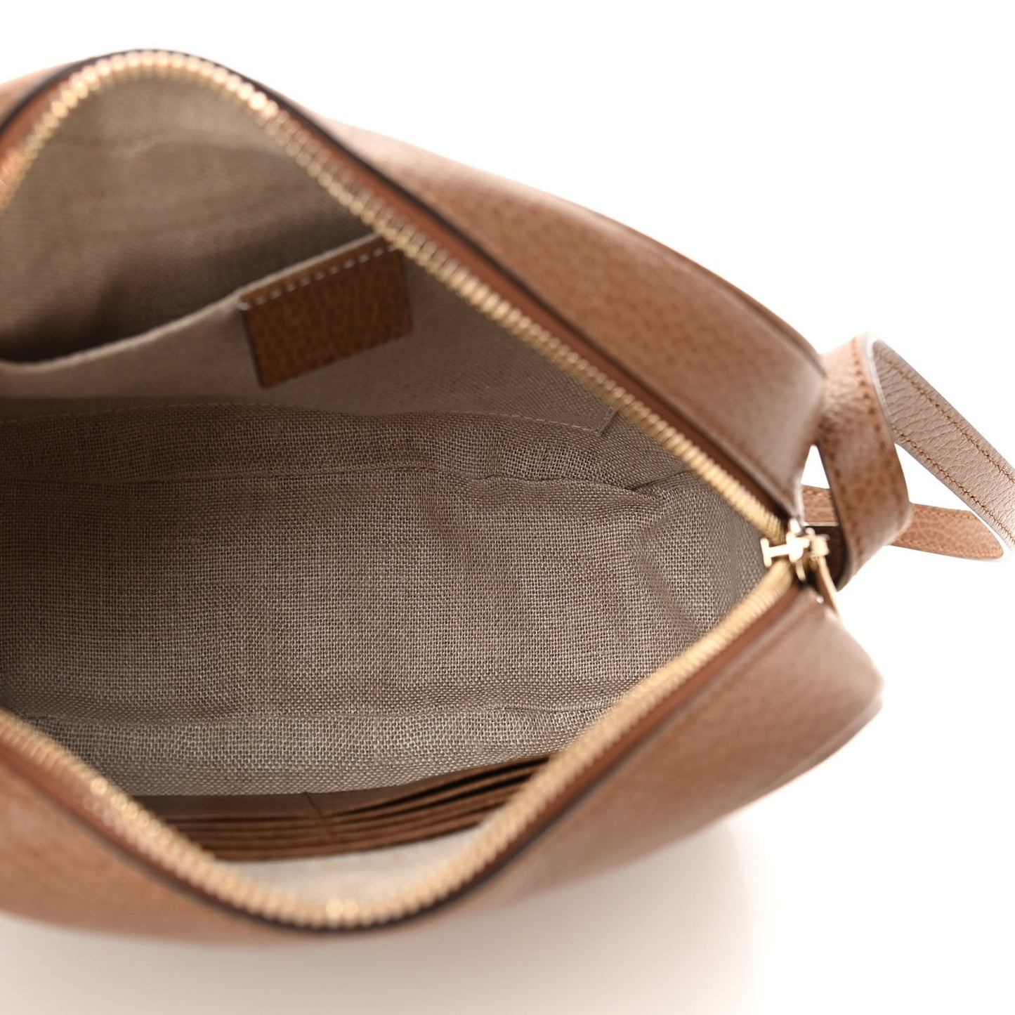 Monogram Mini Bree Messenger Bag Beige Tabacco
