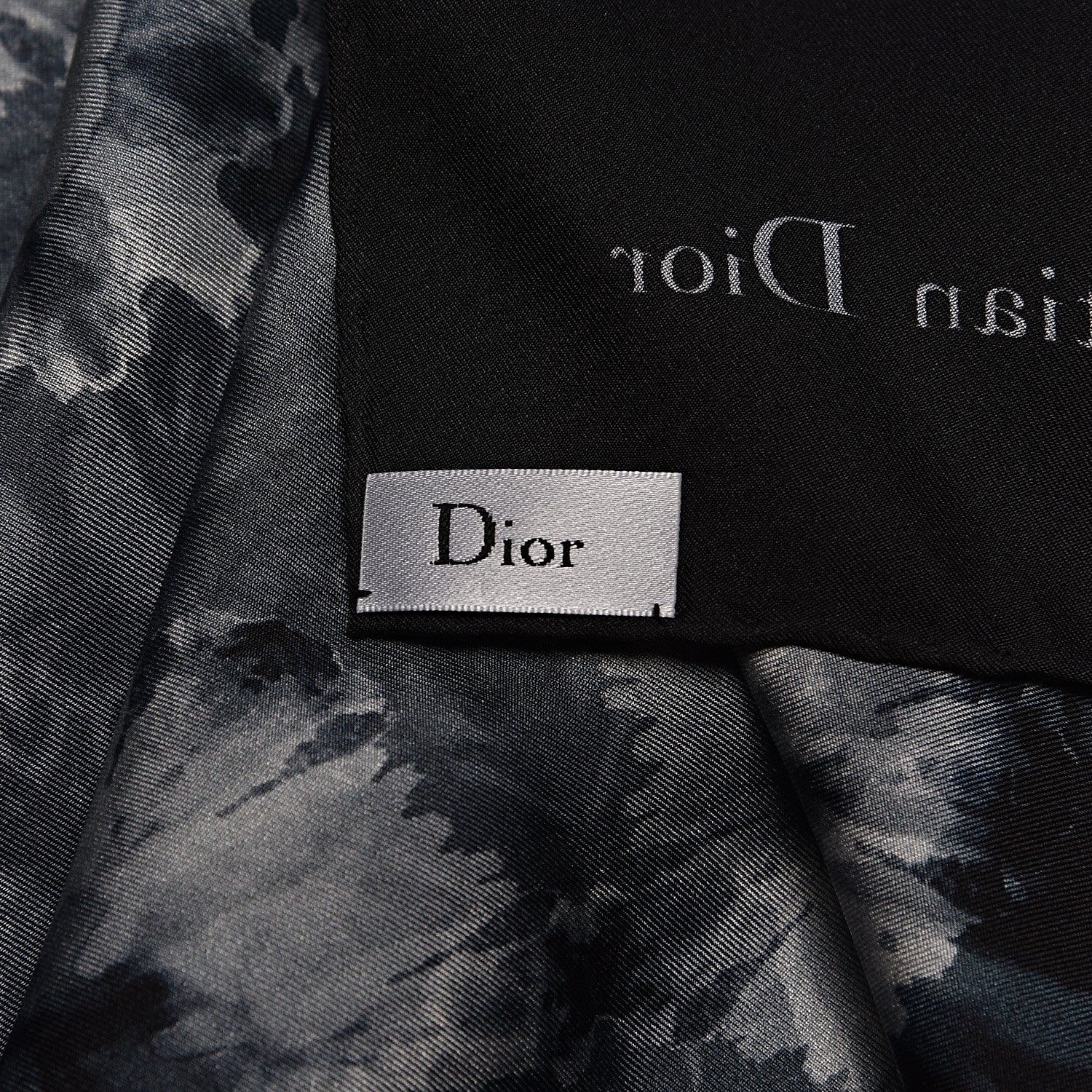 Christian Dior Silk KaleiDioroscopic Scarf 90 Blue 4 of 5