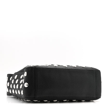 Khaite Pebbled Sport Calfskin Studded Elena Black 3 of 10