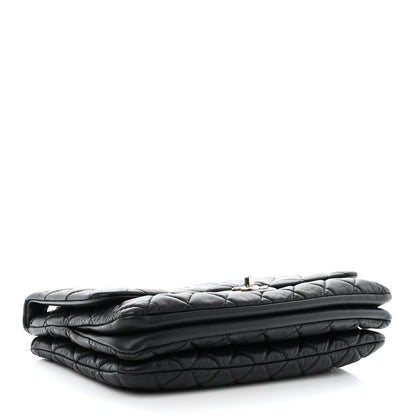 Chanel Calfskin Quilted Tender Touch Flap Bag Black 4 of 12