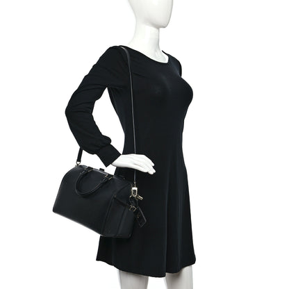 Louis Vuitton Epi Speedy Bandouliere 25 Black 2 of 11
