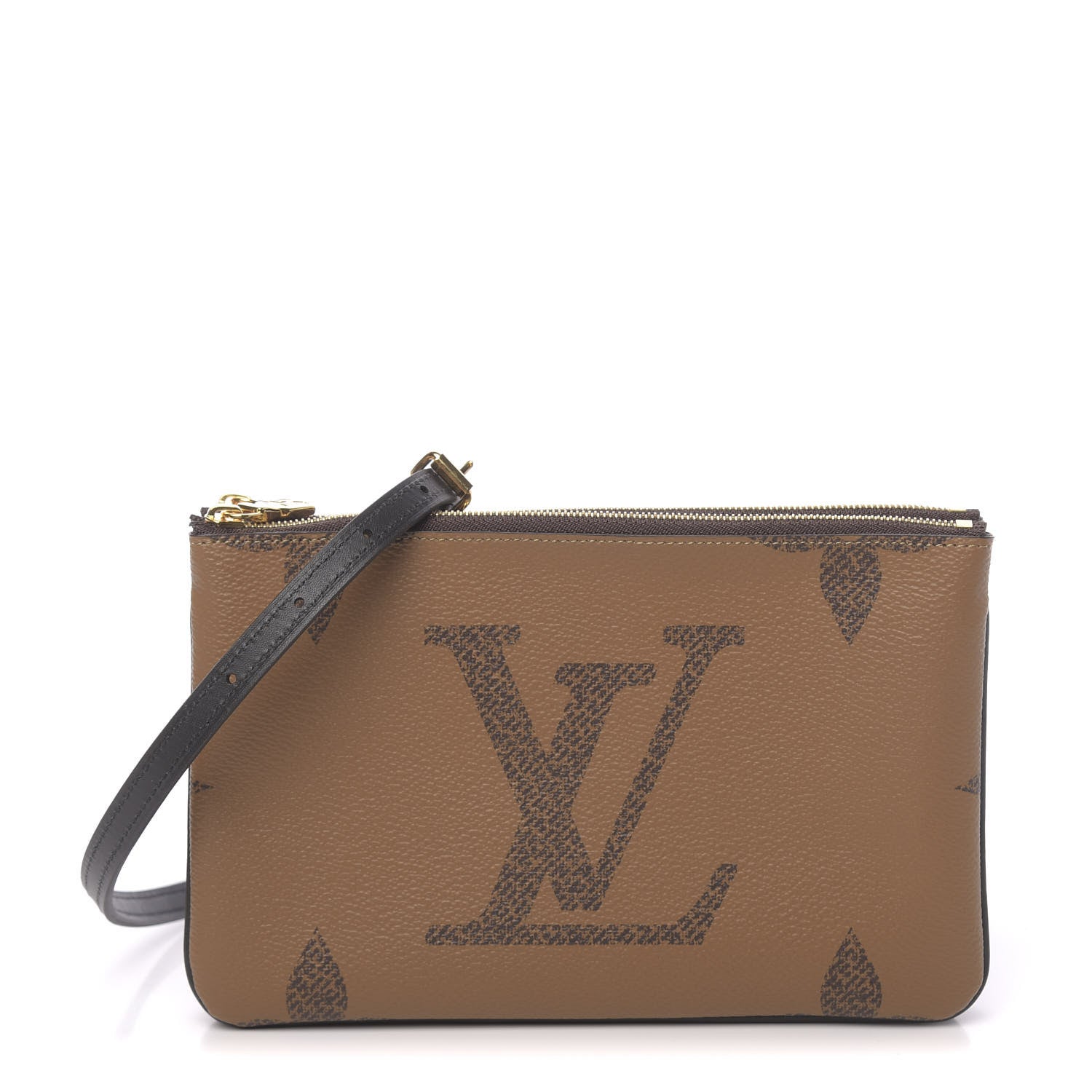 Louis Vuitton Reverse Monogram Giant Double Zip Pochette 1 of 11
