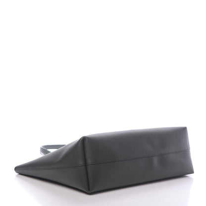 Saint Laurent Calfskin Large Shopping Tote Dark Green 4 of 12