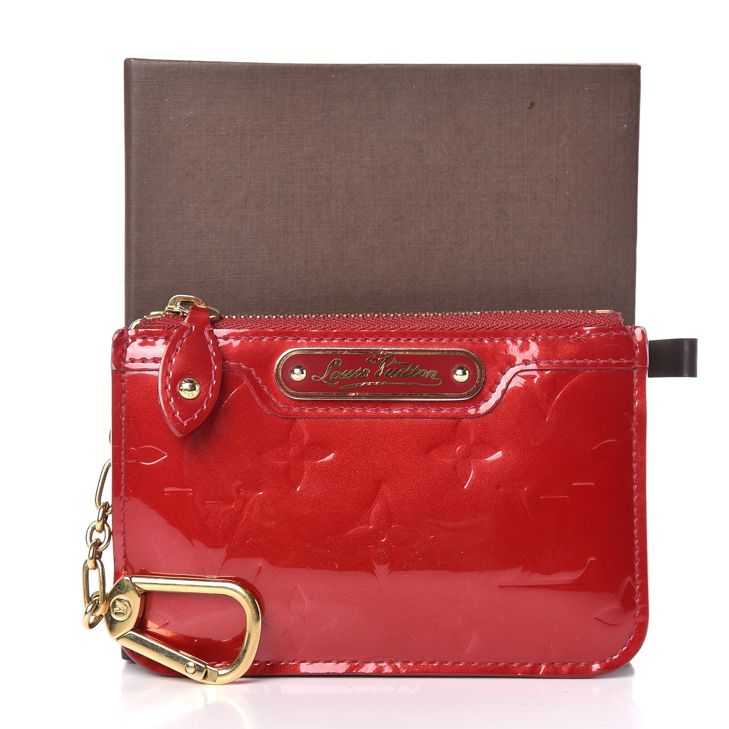 Louis Vuitton Vernis Key Pouch Pomme D'Amour 12 of 12