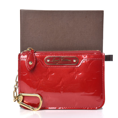 Louis Vuitton Vernis Key Pouch Pomme D'Amour 12 of 12