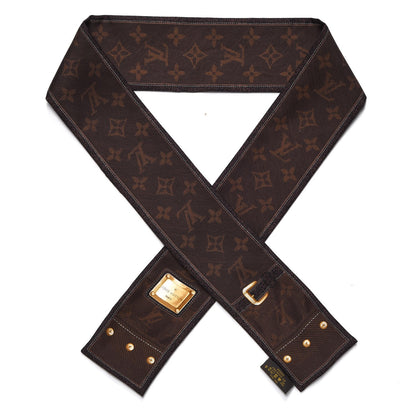 Louis Vuitton Silk Monogram New Denim Bandeau Ebene 1 of 5