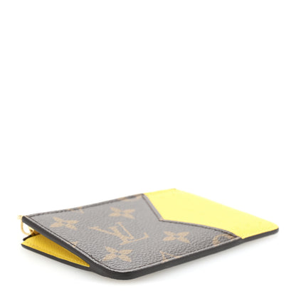 Louis Vuitton Monogram Zipped Romy Card Holder Yellow 4 of 8