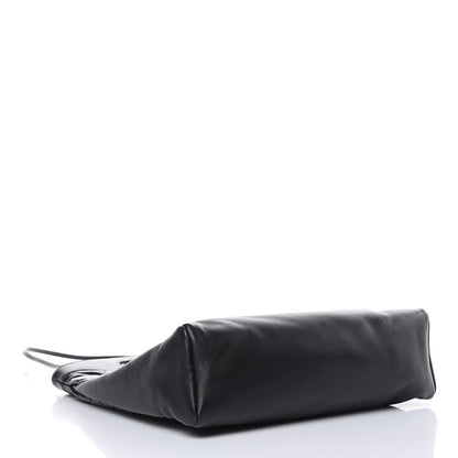 Chanel Glazed Lambskin Quilted Small 31 Shopping Bag Black 4 of 11