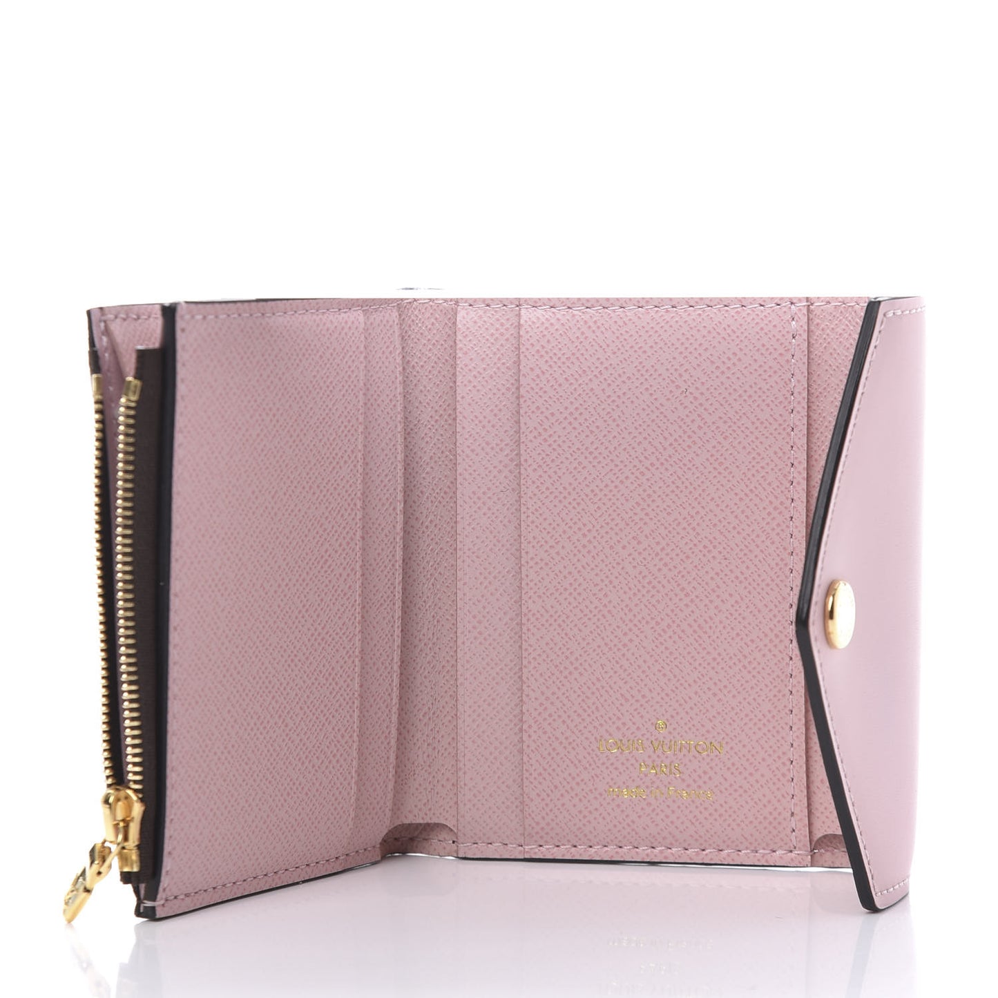 Monogram Zoe Wallet Rose Ballerine
