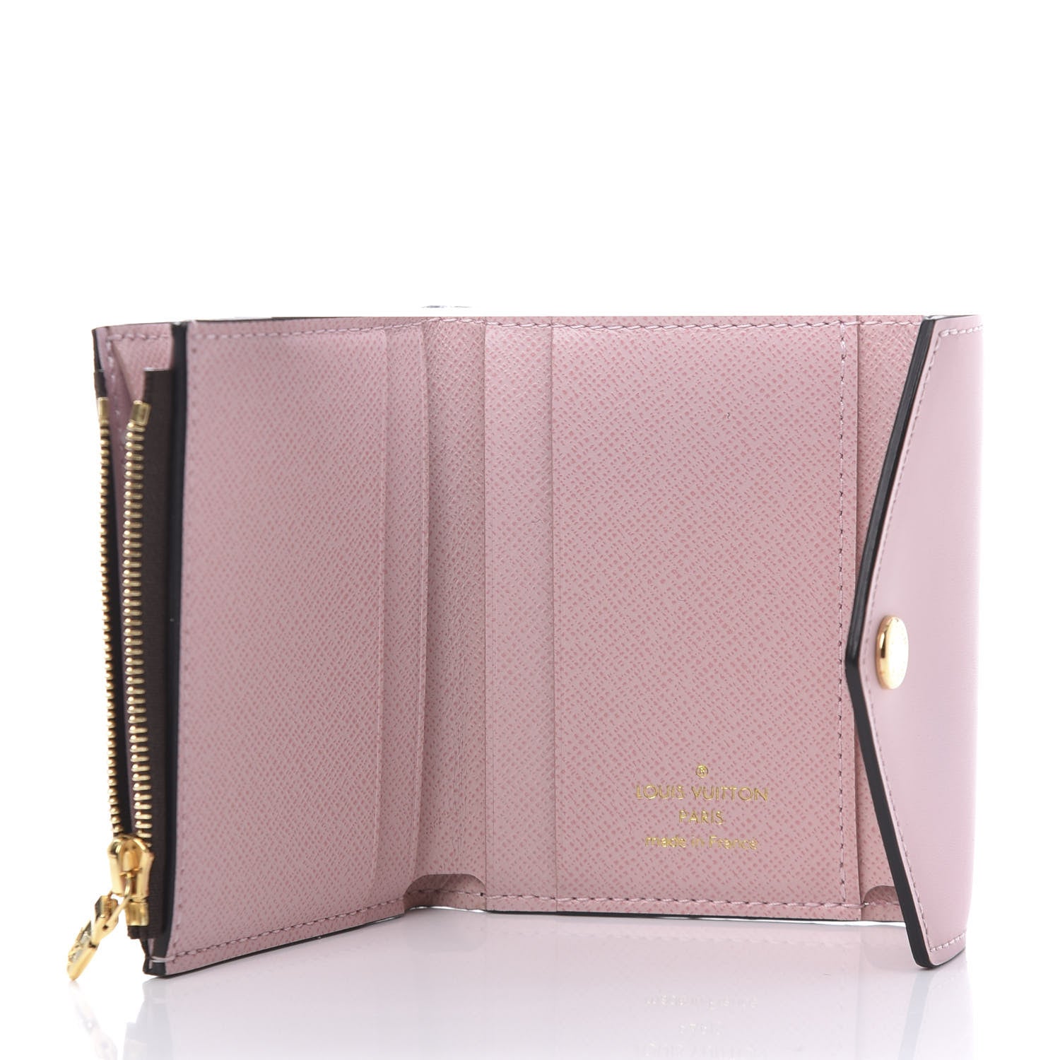 Louis Vuitton Monogram Zoe Wallet Rose Ballerine 5 of 9