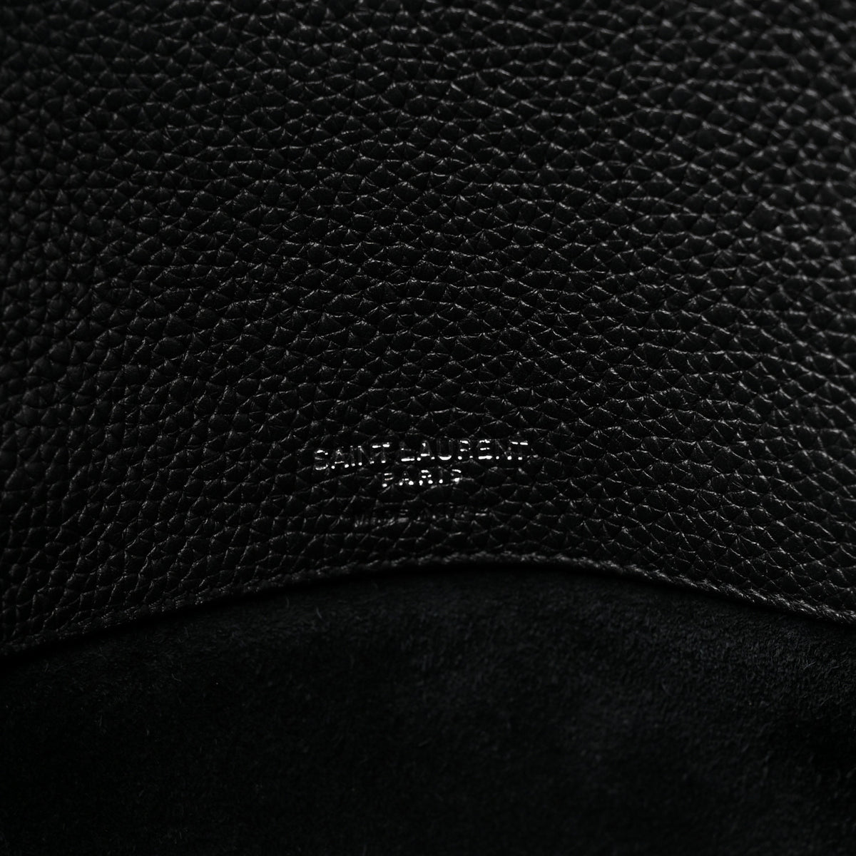 Saint Laurent Grained Calfskin Large Souple Sac De Jour Black 6 of 13