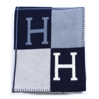 Hermes Wool Cashmere Avalon III Blanket Caban Ecru 1 of 3