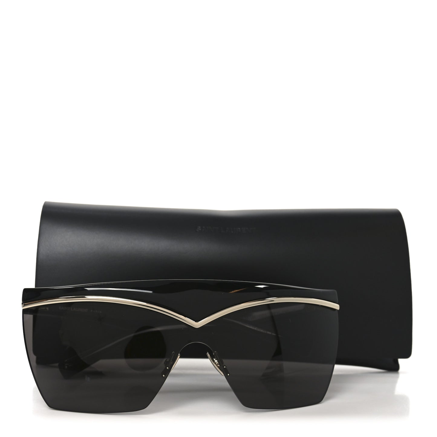 SL 614 Mask Sunglasses Black