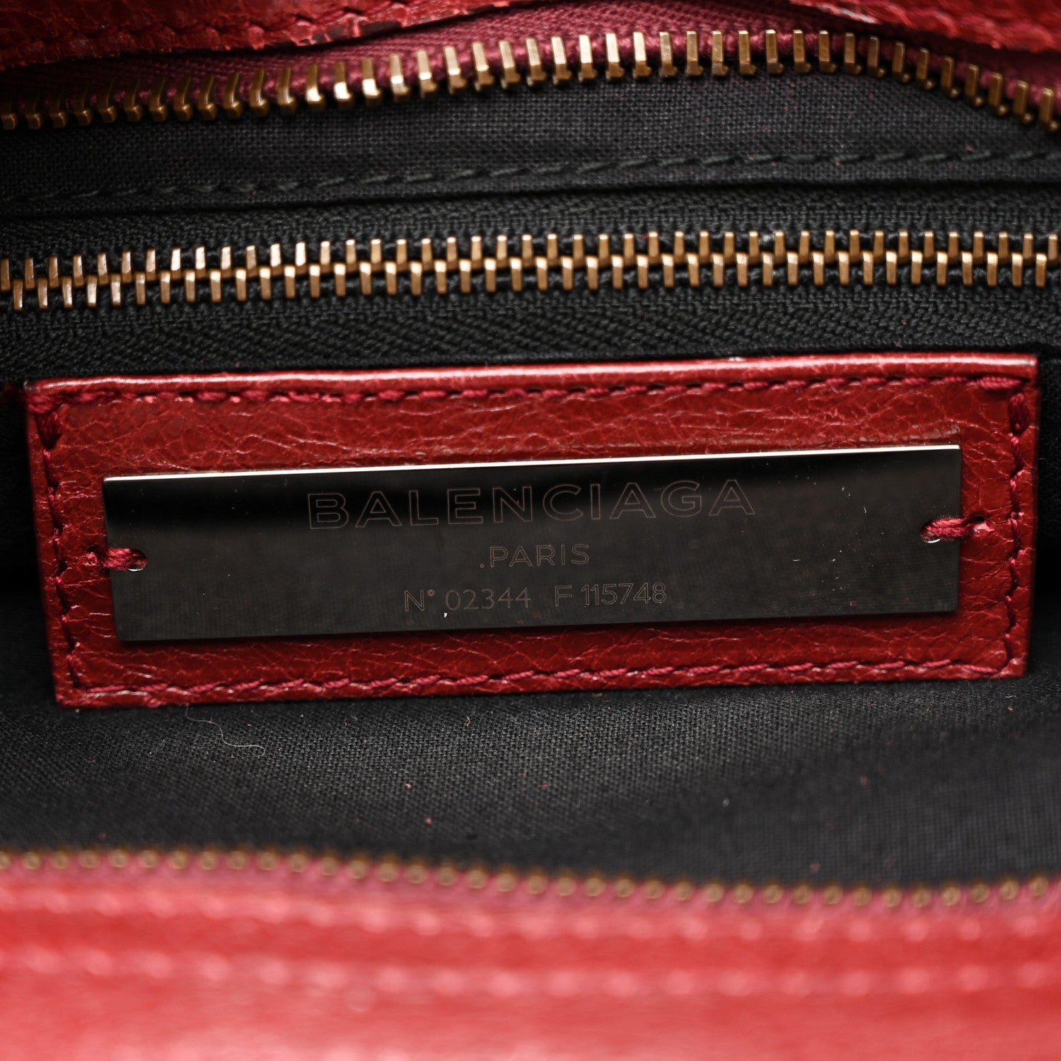 Balenciaga Agneau Arena Classic Hardware City Brique 7 of 12
