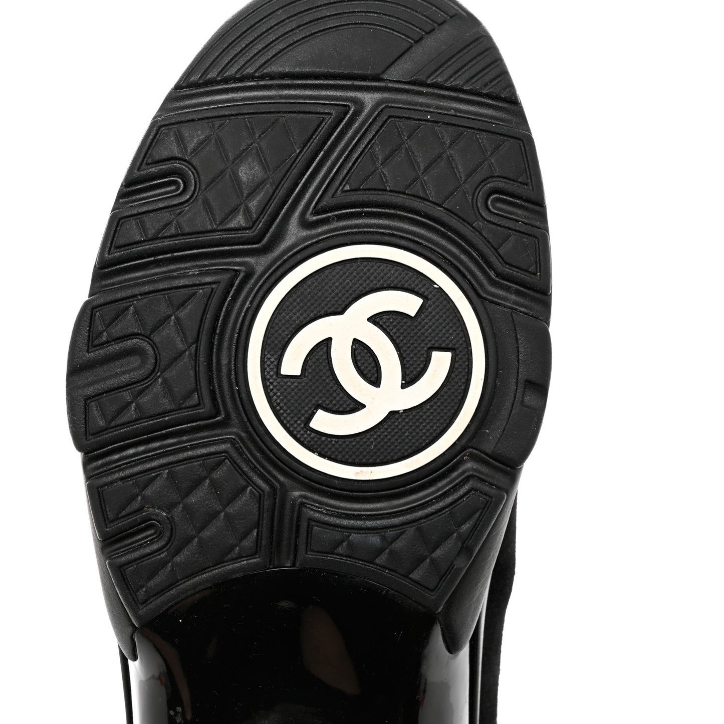 Kid Suede Calfskin Mens Sneakers 44 Black