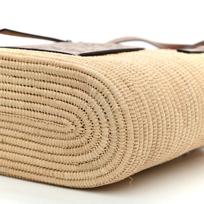 Loewe Raffia Small Square Basket Tote Bag Natural Tan 8 of 8