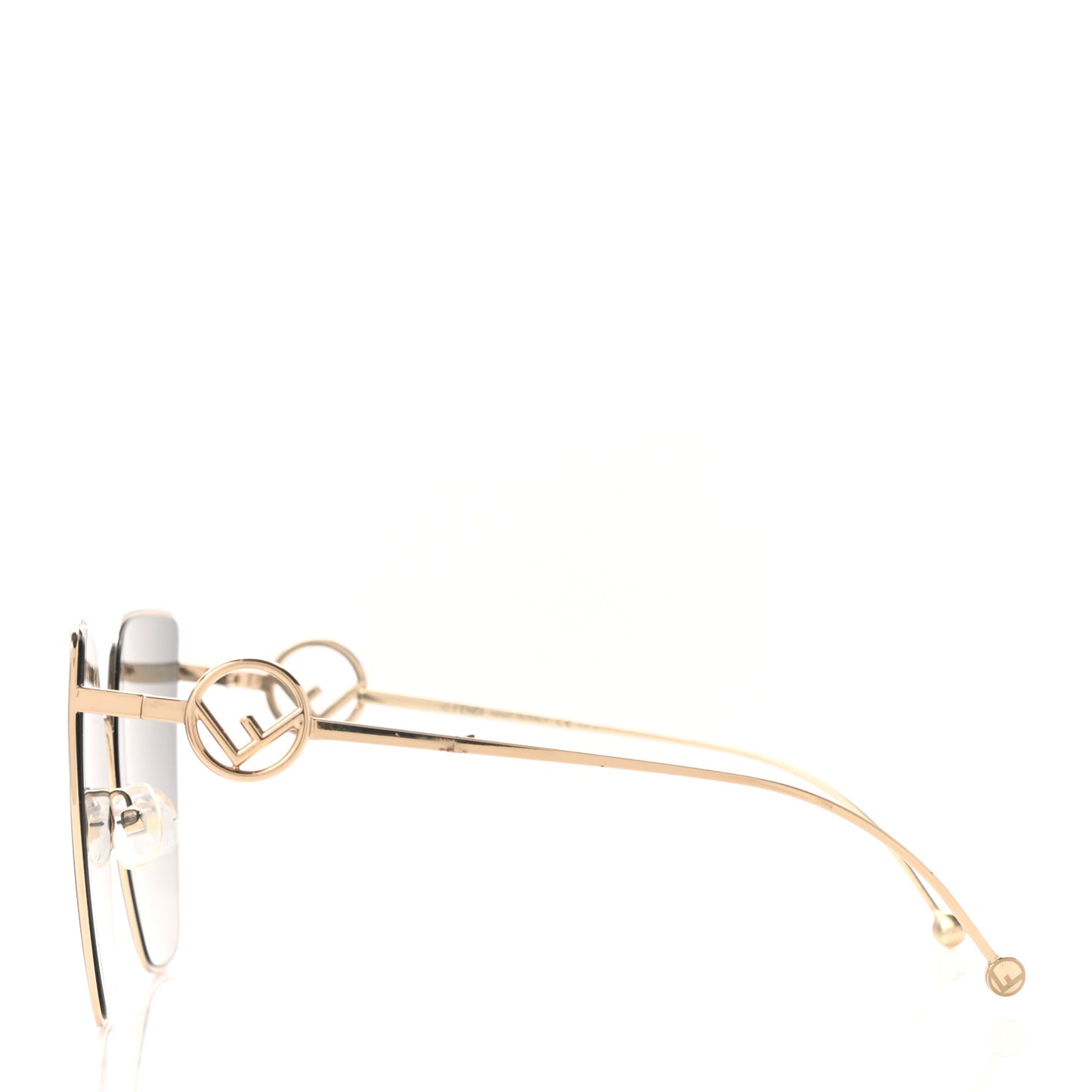 Metal F is Fendi FF Sunglasses FF 0323/S Gold